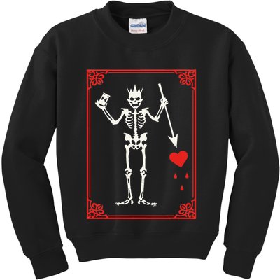 Blackbeard The Pirate Battle Flag Jolly Roger Military Army Kids Sweatshirt
