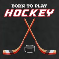 Born To Play Hockey 11oz C Handle Ceramic Mug