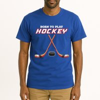 Born To Play Hockey Tall T-Shirt