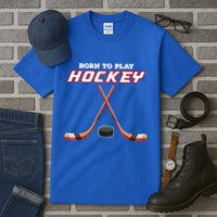 Born To Play Hockey Tall T-Shirt