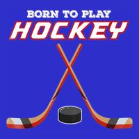 Born To Play Hockey Tall T-Shirt