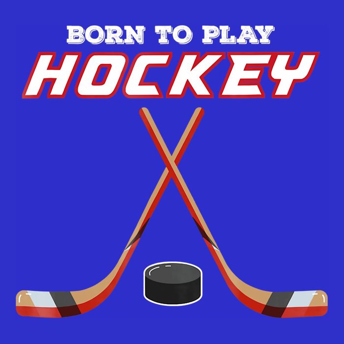 Born To Play Hockey Tall T-Shirt