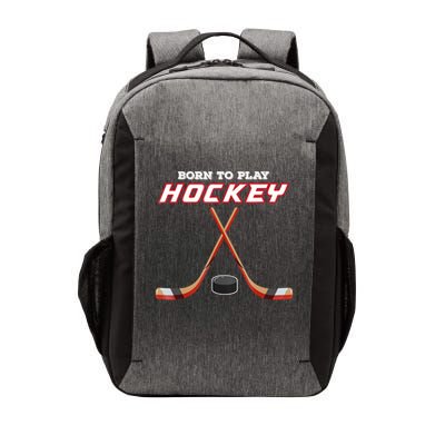 Born To Play Hockey Vector Backpack