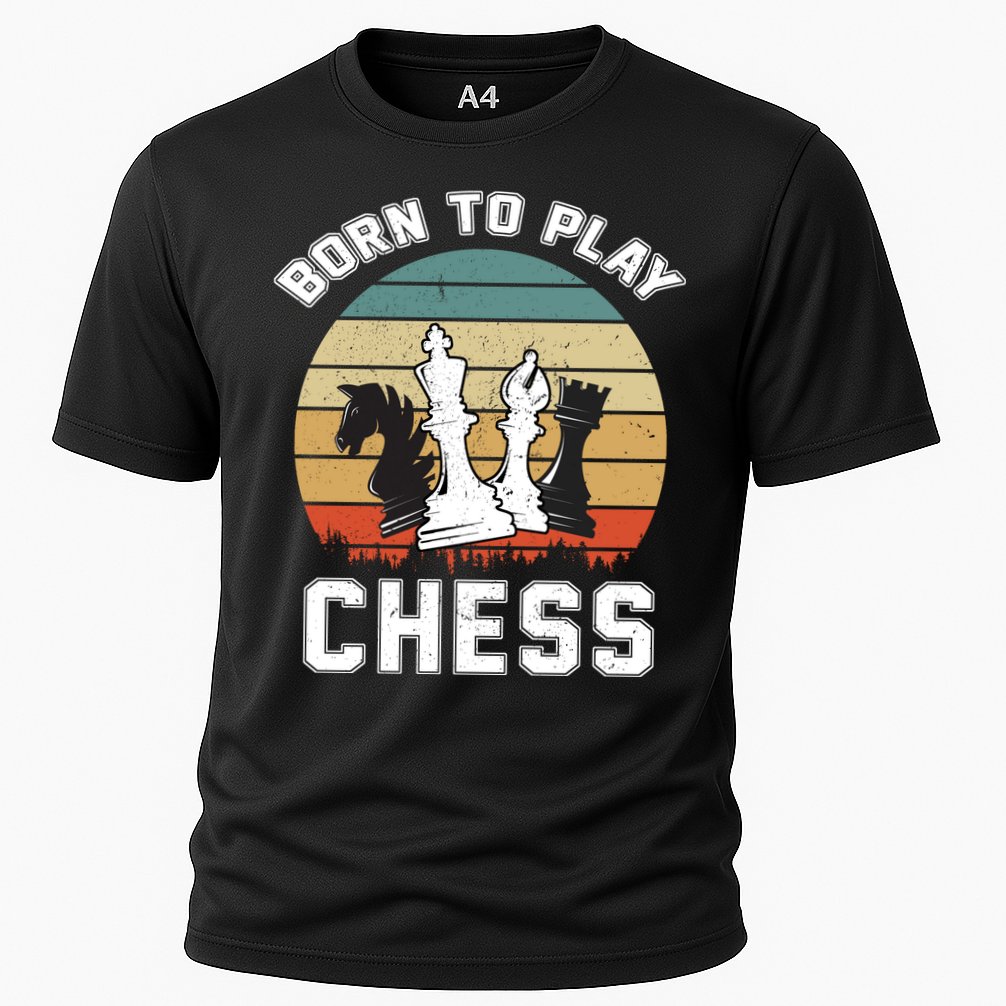 Born To Play Chess Cooling Performance Crew T-Shirt