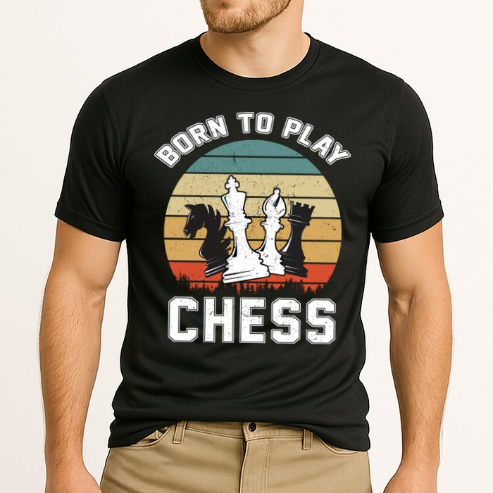 Born To Play Chess Cooling Performance Crew T-Shirt