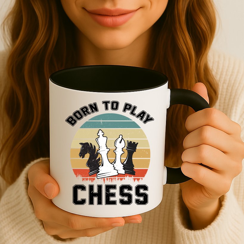 Born To Play Chess Mug