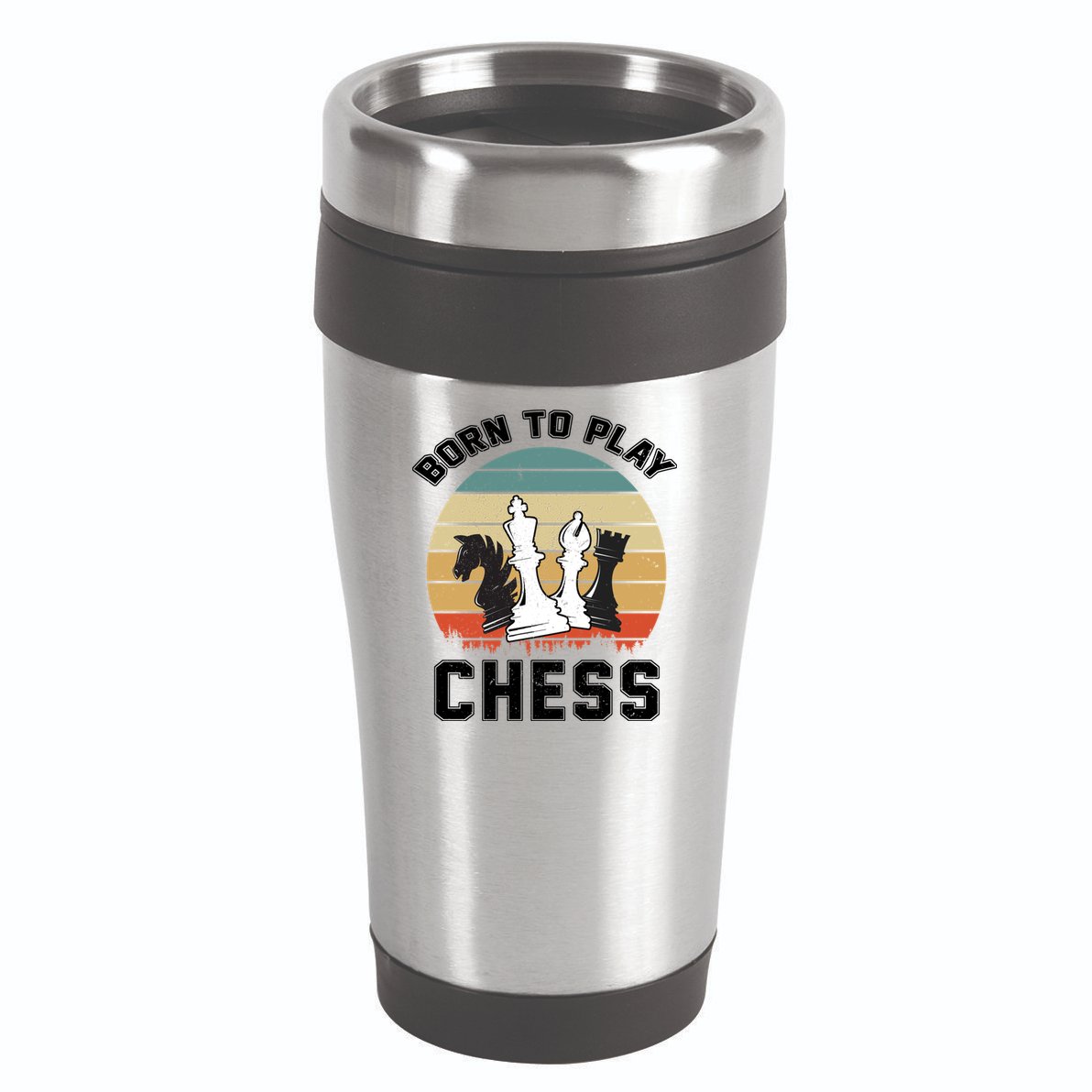 Born To Play Chess 16oz Travel Tumbler