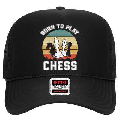 Born To Play Chess Trucker Hat