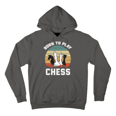 Born To Play Chess Tall Hoodie