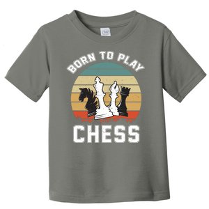 Born To Play Chess Toddler T-Shirt