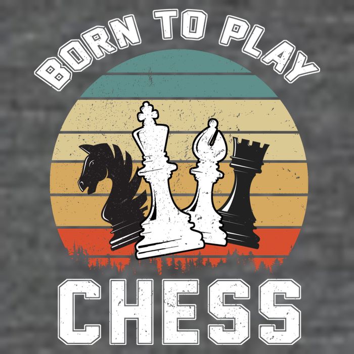Born To Play Chess Womens T-Shirt