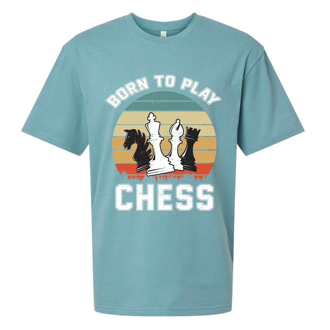 Born To Play Chess Sueded Cloud Jersey T-Shirt