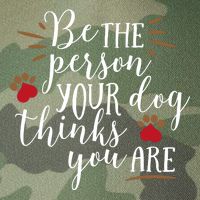 Be The Person Your Dog Thinks You Are Legacy Tie Dye Trucker Hat