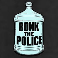 Bonk The Polic.E Funny Bonk Man Bonk The 7 Panel Mesh Trucker Snapback Hat
