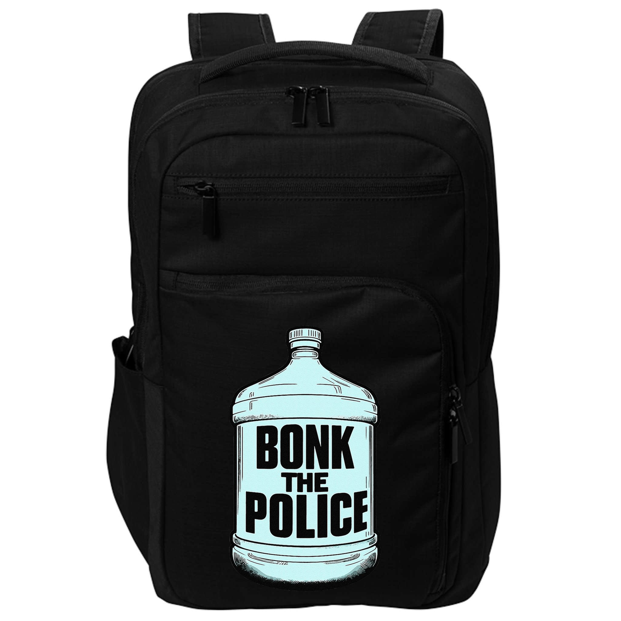 Bonk The Polic.E Funny Bonk Man Bonk The Impact Tech Backpack