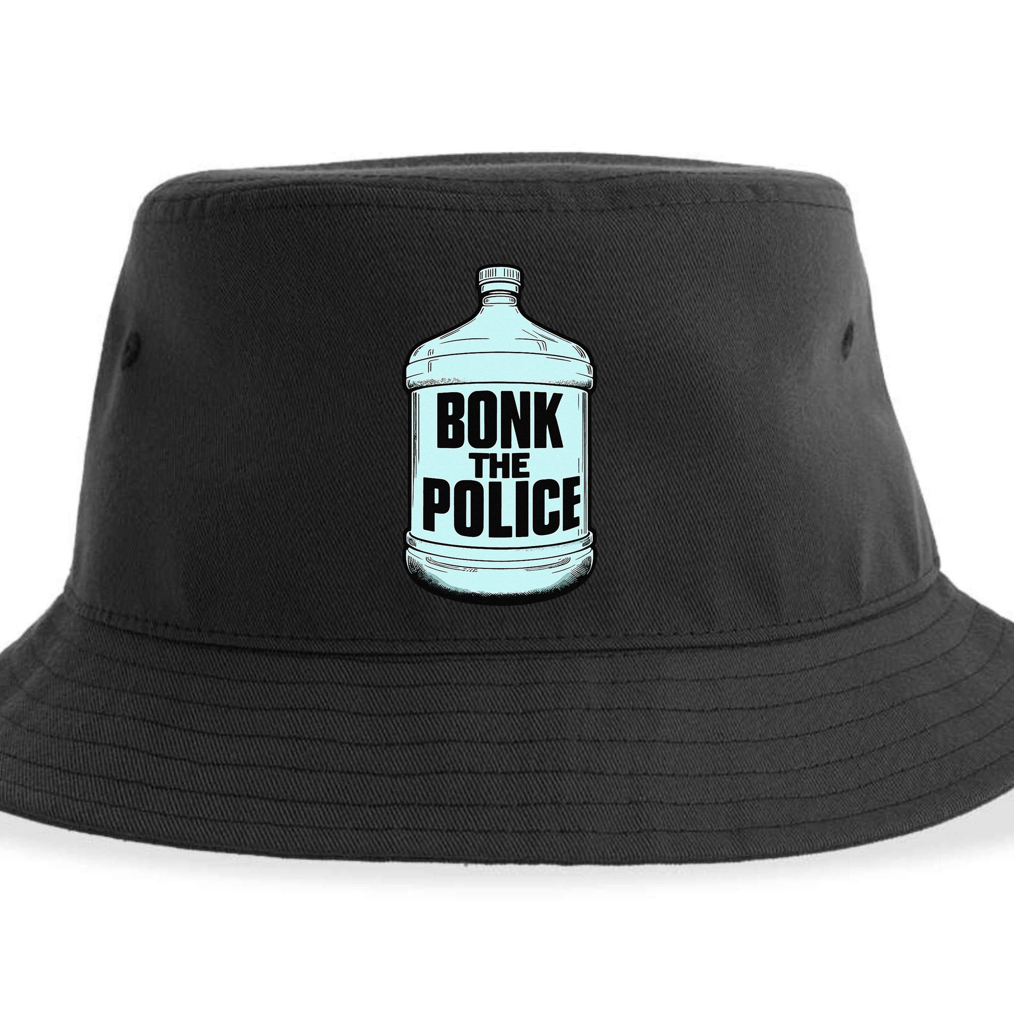 Bonk The Polic.E Funny Bonk Man Bonk The Sustainable Bucket Hat