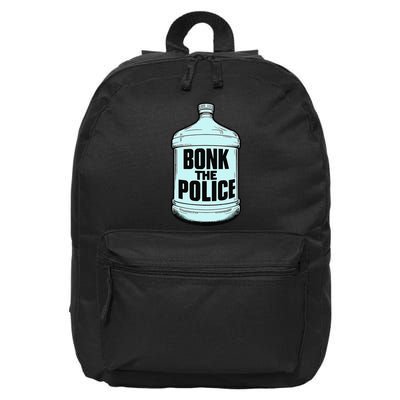 Bonk The Polic.E Funny Bonk Man Bonk The 16 in Basic Backpack