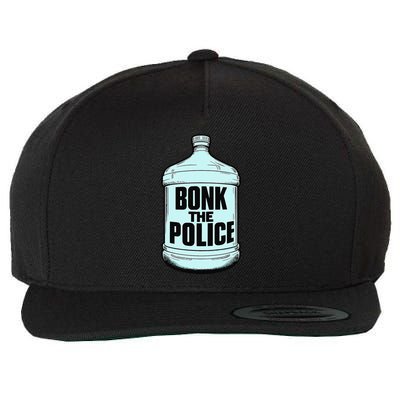 Bonk The Polic.E Funny Bonk Man Bonk The Wool Snapback Cap