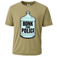 Bonk The Polic.E Funny Bonk Man Bonk The Cooling Performance Crew T-Shirt