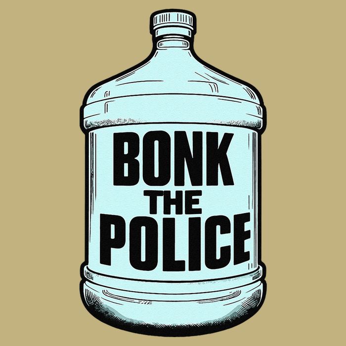 Bonk The Polic.E Funny Bonk Man Bonk The Cooling Performance Crew T-Shirt