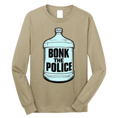 Bonk The Polic.E Funny Bonk Man Bonk The Long Sleeve Shirt