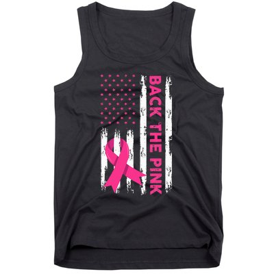 Back The Pink Breast Cancer Awareness Tank Top