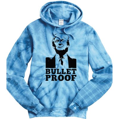 Bulletproof Trump President Bulletproof Trump Tie Dye Hoodie