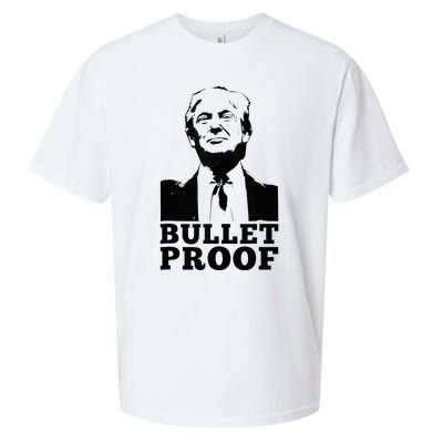 Bulletproof Trump President Bulletproof Trump Sueded Cloud Jersey T-Shirt