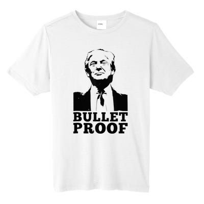 Bulletproof Trump President Bulletproof Trump Tall Fusion ChromaSoft Performance T-Shirt