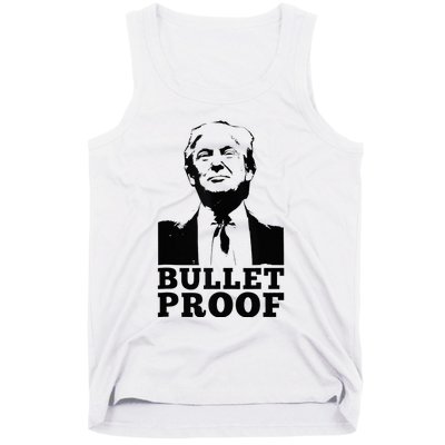 Bulletproof Trump President Bulletproof Trump Tank Top