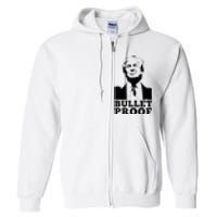 Bulletproof Trump President Bulletproof Trump Full Zip Hoodie