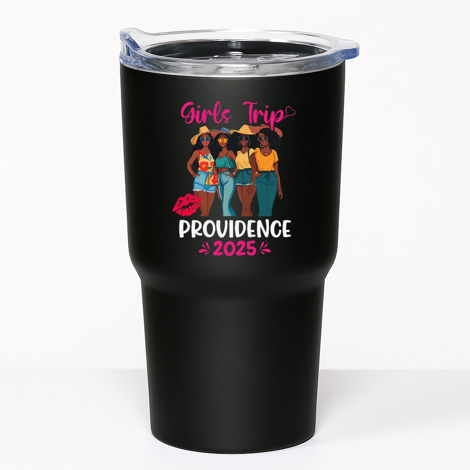 Black Trip Providence 2025 Vacation Matching Tumbler