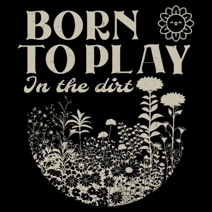 born to play in the dirt  Cooling Performance Crew T-Shirt