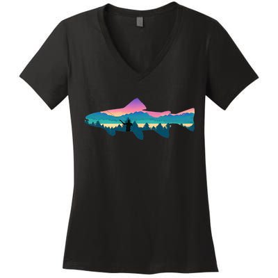 Ban The Pitch Clock in Baseball Show Your Support Women's V-Neck T-Shirt