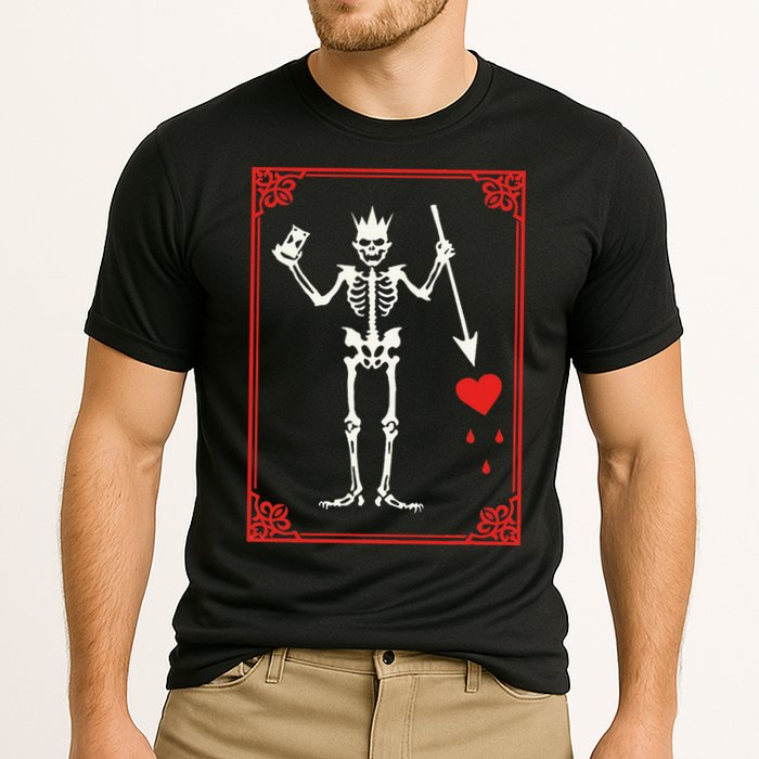 Blackbeard The Pirate Battle Flag Jolly Roger Military Army Cooling Performance Crew T-Shirt