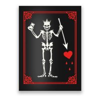 Blackbeard The Pirate Battle Flag Jolly Roger Military Army Poster