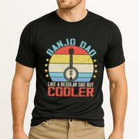 Banjo Teacher Player Dad For Bluegrass Guitarist Musician Cooling Performance Crew T-Shirt