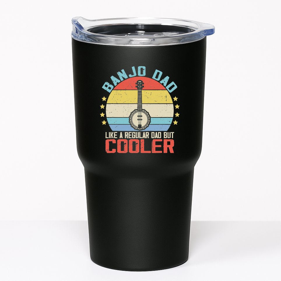 Banjo Teacher Player Dad For Bluegrass Guitarist Musician Tumbler