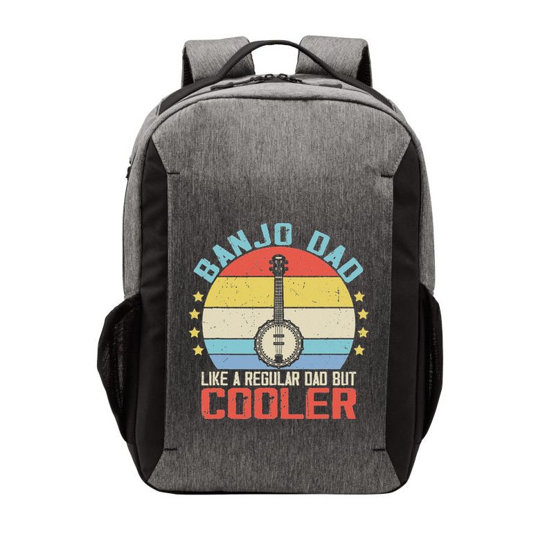 Banjo Teacher Player Dad For Bluegrass Guitarist Musician Vector Backpack