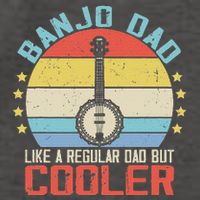 Banjo Teacher Player Dad For Bluegrass Guitarist Musician Vector Backpack