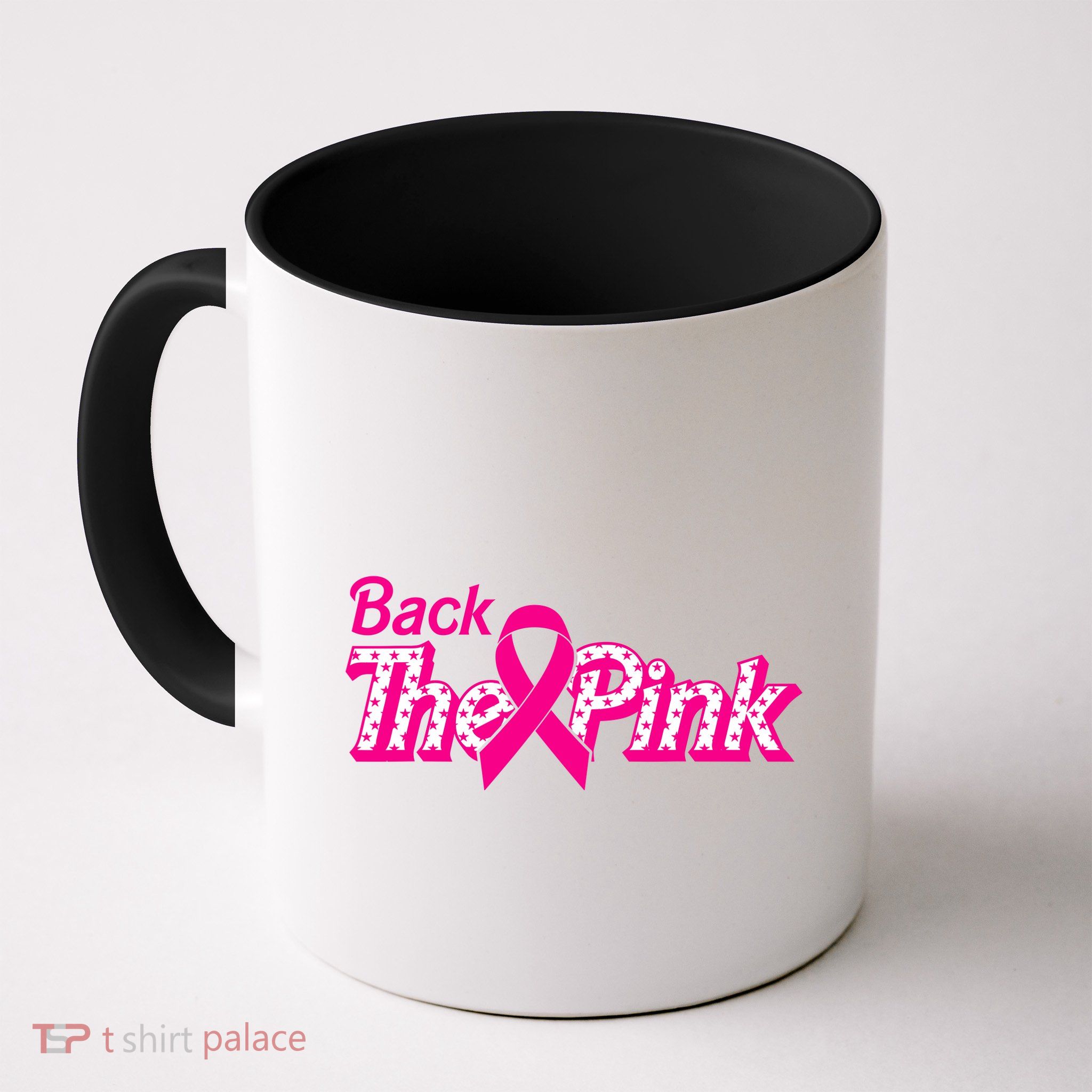 Back The Pink Breast Cancer Support Cancer Warrior Mug