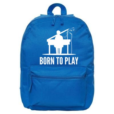 Born To Play Music Teacher Cool Gift 16 in Basic Backpack