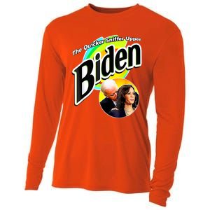 Biden The Quicker Sniffer Upper Cooling Performance Long Sleeve Crew