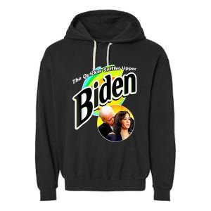 Biden The Quicker Sniffer Upper Garment-Dyed Fleece Hoodie