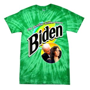 Biden The Quicker Sniffer Upper Tie-Dye T-Shirt