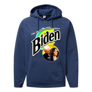 Biden The Quicker Sniffer Upper Performance Fleece Hoodie