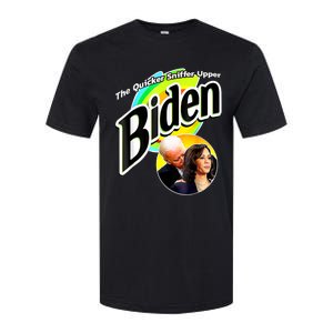 Biden The Quicker Sniffer Upper Softstyle CVC T-Shirt