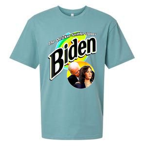 Biden The Quicker Sniffer Upper Sueded Cloud Jersey T-Shirt