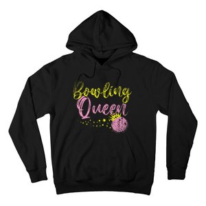 Bowling Team Queen Gift Bowling Hoodie