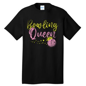 Bowling Team Queen Gift Bowling Tall T-Shirt